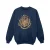 Harry Potter Meisjes Goud Zweinstein Sweatshirt (Marineblauw)