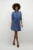 Jurk Feminine blue multi