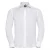 Russell Collectie Heren Lange Mouw Ultiem Niet-Ijzershirt (Wit)