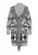 IZIA Gebreid vest  grijs / zwart / offwhite