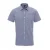Premier Heren Gingham Shirt met korte mouwen (Marine / Wit)
