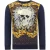 Tony Backer Sweater met print skull strass