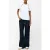 French Connection Floral Motif Ss Tee Linen White