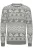 11 Project Trui ‘Uwe’  stone grey / wit