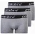 Ombre heren boxershort 3-pak u06