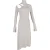 Victoria Beckham midi-jurk met uitsnijdingen in crèmekleurige viscose