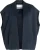 Yaya Oversized bodywarmer van wolmix Navy dames