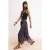 TRENDYOLMİLLA Dames Meerkleurig Geruit Midi Asymmetrisch Rokken