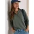 Polo met 3/4-mouwen en knoopdetail