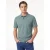 Casa Moda polo groen effen 100% katoen normale fit
