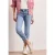 Street One Dames Low Waist Slim Legs jeans in casual fit in Blauw