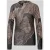 Marc Cain Gebreide pullover met opstaande kraag