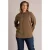 Yest Curve Plus Size blouse – olijfgroen