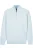 Baileys Half-Zip Sweater blauw, Effen