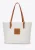 Wittchen Dames Katoenmix Shopper Bag Off-White Polyester