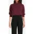 Scotch & Soda Funnel Nksmocked Hem Popover Burgundy