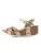 Bayton Sandalen met riem ‘Venus’  mosterd