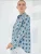 Bigdart Blouse  blauw / zwart / wit