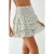 Floral Mini Rok met Elastische Taille