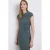 Mango midi jurk grijsblauw