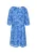 Usha Jurk  blauw / lichtblauw