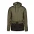 Puma Graphic Logo Long Sleeve Zip Up Green Black Heren Hooded Jacket 573316 14