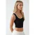 Aangesloten Crew Neck Contrast Tanktop