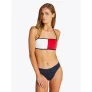 Tommy Hilfiger Swimwear Bikinibroekje BRAZILIAN in modern colorblock-ontwerp