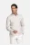 Baileys Poloshirt lange mouw ecru, Effen