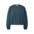 Vrouwelijke fluïde sweatshirt met bubble zoom COMMA