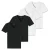 SCHIESSER Shirt  zwart / wit