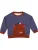 Fred’s World by GREEN COTTON Shirt  donkerblauw / donkerrood / zwart / wit