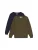 MINYMO Trui ‘ MISweatshirt ‘  blauw / olijfgroen