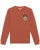 Watapparel Sweatshirt ‘No Pain, no Gain 01’  beige / lichtbruin / oranje