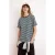 TRENDYOLMİLLA Dames Meerkleurig Gestreept Kort Regular fit T-shirts