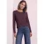 Effen shirt met lange mouwen