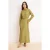 Dames maxi-jurk, plat model, lang, casual/dagelijks, A-lijn model, geschikt voor hijab