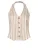 Ana Alcazar Gilet ‘Zata’  lichtbruin / wit