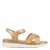 Graceland sandalen metallic goud