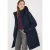 Cecil Dames Jas met naadloos quiltwerk in Blauw