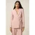 Oltre Blazer With Jewel Buckle Pink