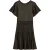 Ted Baker Madison Metallic Angel Sleeve Zwarte Gebreide Jurk