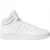 Adidas Dames hoops 3.0 ecologisch leren mid cut trainers