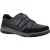 Hush Puppies Heren Fabian leren schoenen met dubbele band (Zwart)