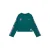 Indian Blue Jeans rechtvallende longsleeve met tekst – groen
