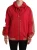 Rode Coltrui Met Rits Hoodie