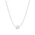 Luxenter Ketting met glanzende zirkonia, zilveren afwerking – Laino