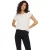 Vero Moda Damesblouse met ronde hals en korte mouwen (Sneeuwwitje)