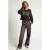 LOOXS 10sixteen rechtvallende longsleeve met tekst – antraciet