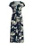 Betty Barclay Jurk  crème / donkerblauw / groen